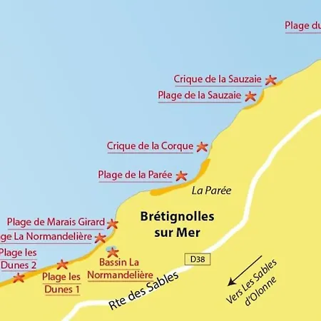 Maison De Pecheur Au Calme Brétignolles-sur-Mer